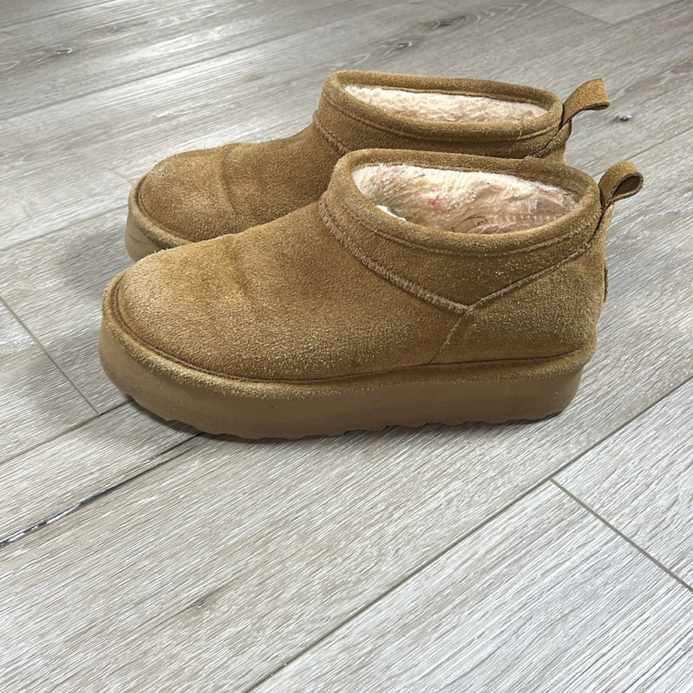 BEARPAW RETRO SUPER SHORTY ICED COFFEE SZ 7